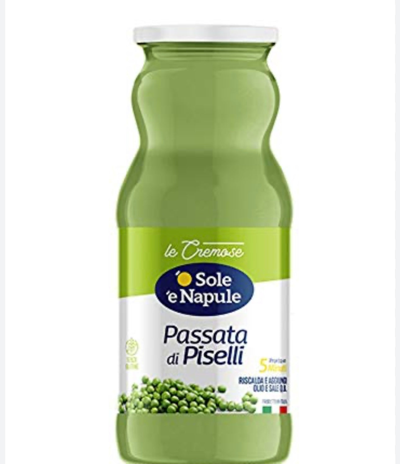 Vellutata di Piselli 350 g senza bucce