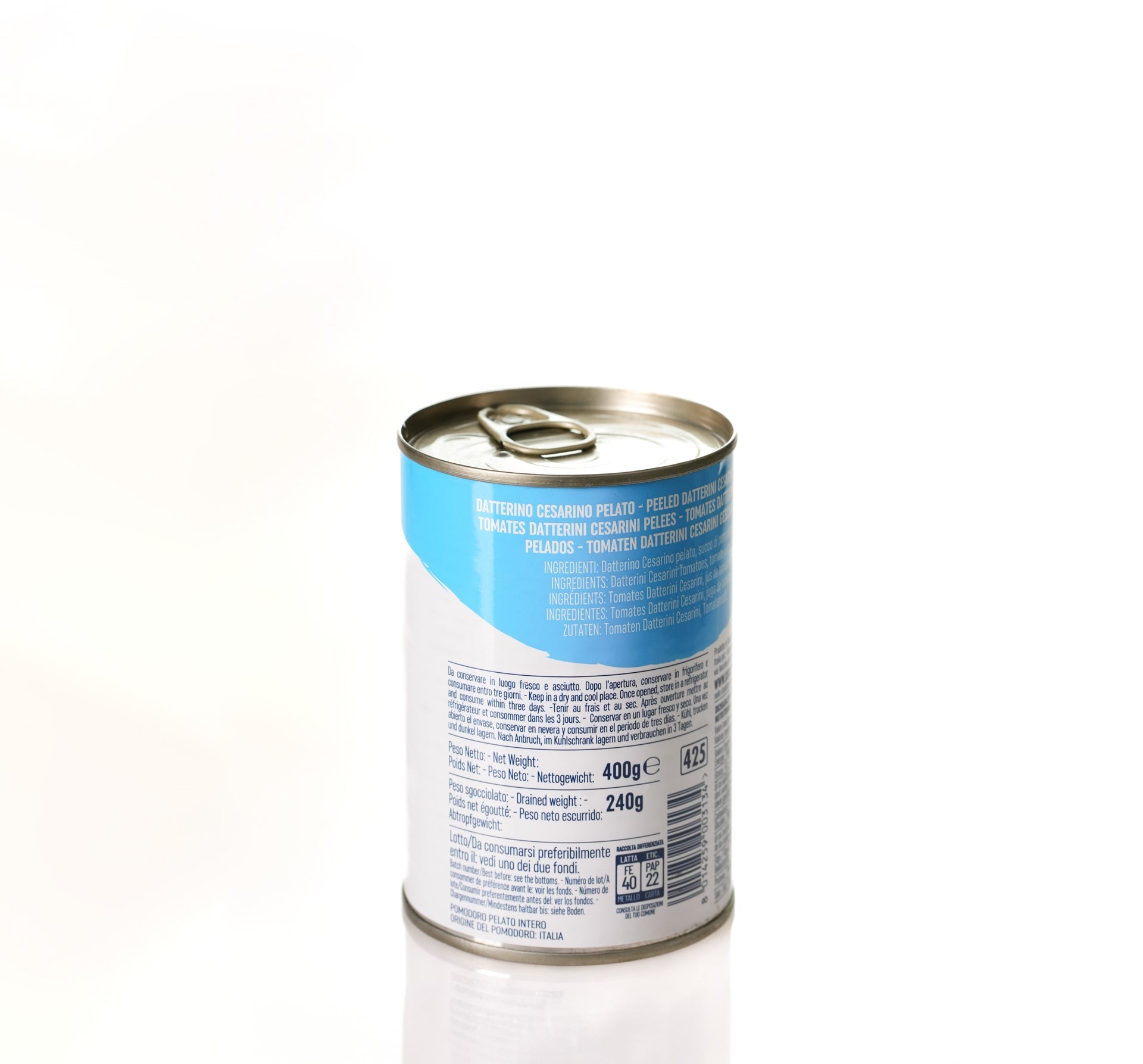 Datterini senza buccia Latta 400 g