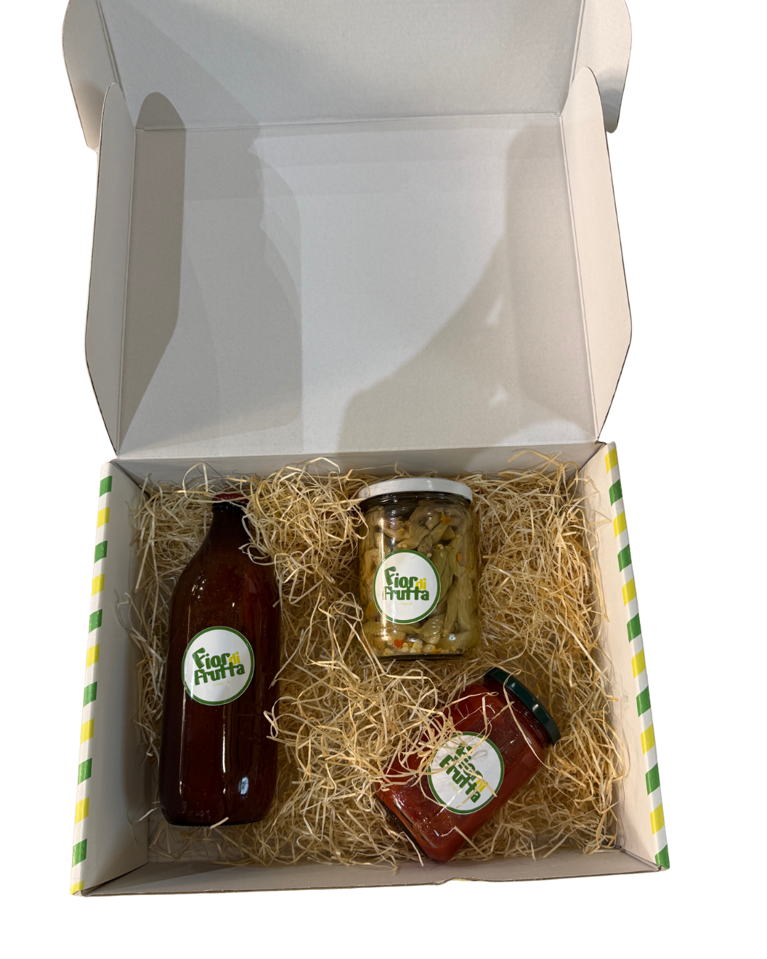 BOX TRADIZIONALE - Passata di Pomodoro + Pomodoro Datterino + melanzane sott'olio